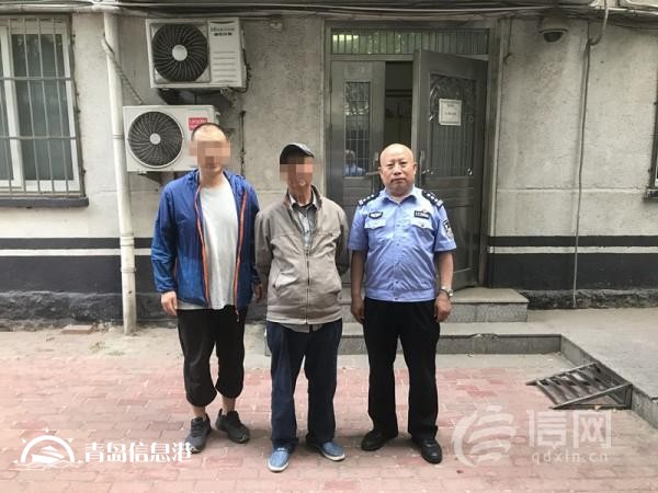 八旬老人出門(mén)遛彎迷路 市北民警及時(shí)暖心救助