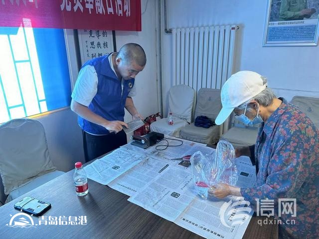 信新相映走進青島第八離職干休所 為老黨員送上暖心服務(wù)