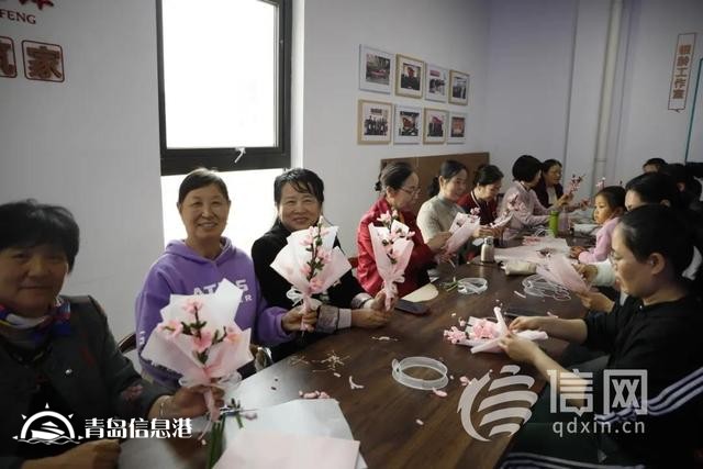 金家?guī)X街道康城社區(qū)舉辦絨花制作活動 體驗(yàn)非遺技藝