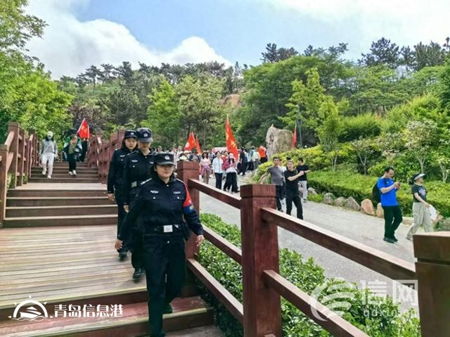 奏響生態(tài)保護(hù)“協(xié)作曲” 嶗山森警大隊開展森林生態(tài)保護(hù)宣傳活動