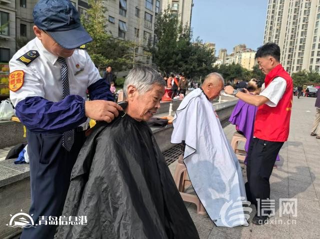 情暖重陽 臺柳路社區(qū)開展“金秋重陽·溫情相伴”系列便民活動