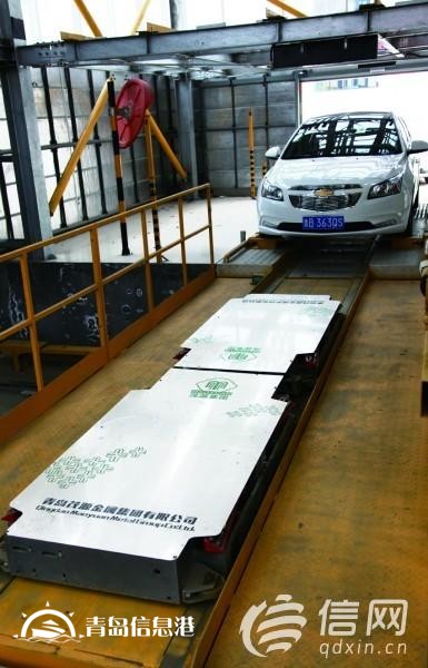 探訪智能停車庫平臺 斜著開進車庫也能對正停好