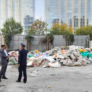 鳳臺執(zhí)法中隊：加強建筑垃圾管理，守護(hù)城市環(huán)境