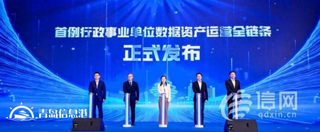首例！青島發(fā)布“行政事業(yè)單位數(shù)據(jù)資產運營全鏈條”案例