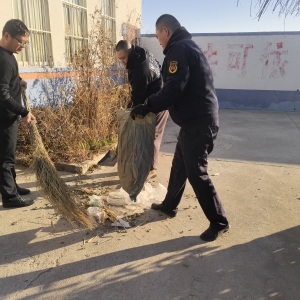 同和中隊(duì)秋冬季愛國衛(wèi)生運(yùn)動(dòng)：守護(hù)健康防線