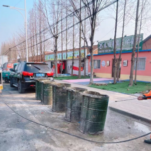 全面清洗垃圾桶，提升冬季保潔質(zhì)量