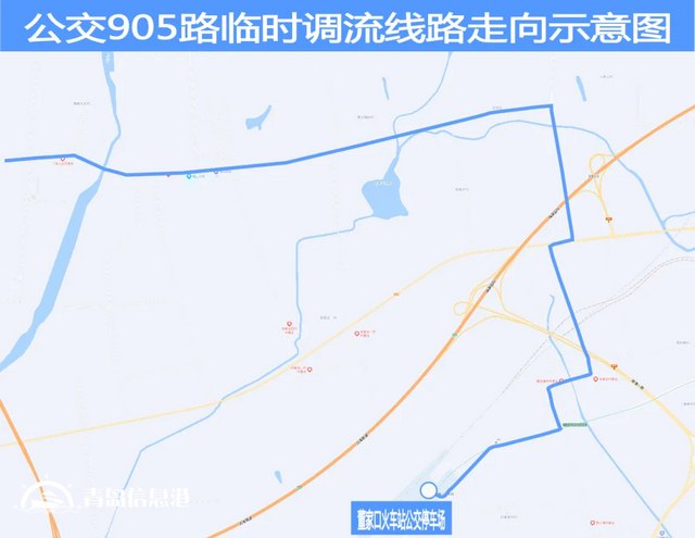 受施工影響 15日起青島這兩條公交臨時調整線路走向