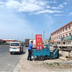 告別雜亂廣告，云山中隊(duì)守護(hù)城市清爽顏值